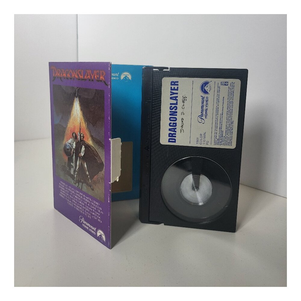 Dragonslayer BETA Tape Betamax (Not VHS)